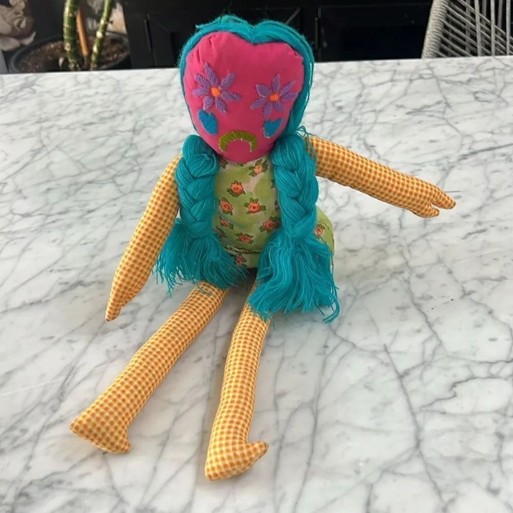 Handmade Cloth Rag Doll OS - Picture 8 of 8